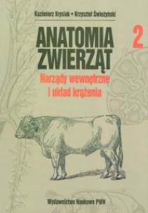 Okładka książki Anatomia zwierząt t.2