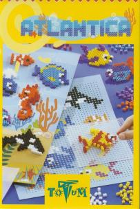 Opakowanie Atlantica. Układanka z koralików