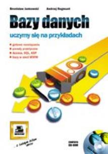 Okładka książki Bazy danych uczymy się na przykładach