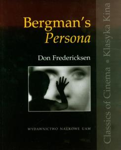 Okładka książki Bergman's persona