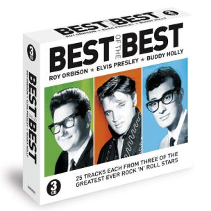 Okładka książki Best of the best: Roy Orbison, Elvis Presley and Buddy Holly