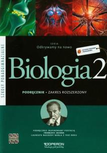 Okładka książki Biologia LO 2 Odkrywamy na nowo podr ZR OPERON