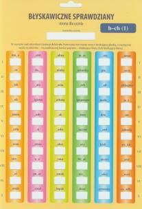 Okładka książki Błyskawiczne sprawdziany h-ch 1