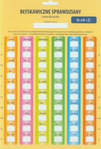 Okładka książki Błyskawiczne sprawdziany h-ch 2