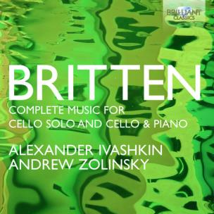 Okładka książki BRITTEN: COMPLETE MUSIC FOR CELLO SOLO AND CELLO AND PIANO