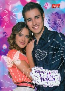 Opakowanie Brulion A5 96k kratka Disney Violetta