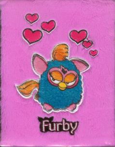 Opakowanie Brulion włochacz 96 kartek Furby fioletowy