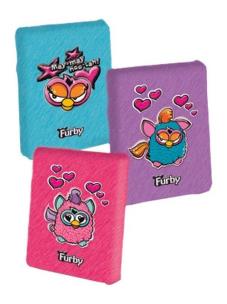 Opakowanie Brulion włochacz 96 kartek Furby różowy