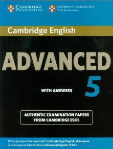 Opakowanie Cambridge English Advanced 5 Student's Book with answers