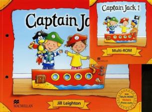 Okładka książki Captain Jack 1 Pupils Book Pack + Multi-ROM