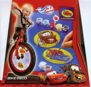 Opakowanie Cars. Bike deco - odblaski na rower