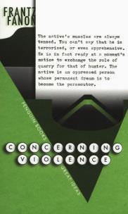 Okładka książki Concerning Violence