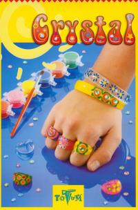 Opakowanie Crystal. Dekoracja przezroczystej biżuterii