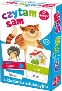 Opakowanie Czytam sam układanka edukacyjna