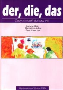 Okładka książki der die das 8 Podręcznik