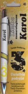 Opakowanie Długopis Numerologiczny - Karol 3