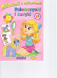 Okładka książki Dziewczynki i kucyki