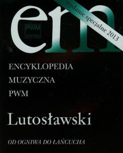 Okładka książki Encyklopedia muzyczna - Lutosławski