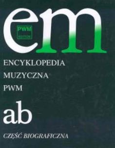 Opakowanie Encyklopedia muzyczna Tom 1