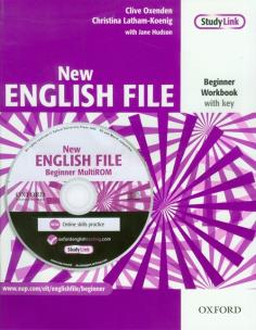 Okładka książki English File NEW Beginner WB with key (CD) OXFORD