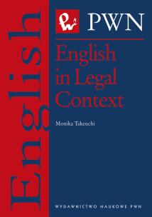 Okładka książki English in Legal Context