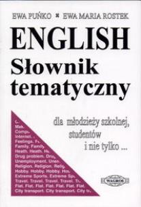 Okładka książki English. Słownik tematyczny WAGROS