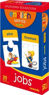 Opakowanie English words - jobs