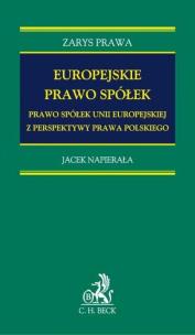 Okładka książki Europejskie prawo spółek
