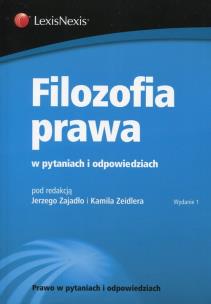 Okładka książki Filozofia prawa w pytaniach i odpowiedziach