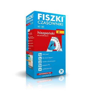 Okładka książki Fiszki Język hiszpański Czasowniki dla  początkujących