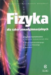 Okładka książki Fizyka Program kształcenia Zakres rozszerzony