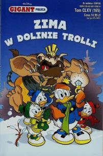 Okładka książki Gigant Poleca 1/2014 Zima w Dolinie Trolli