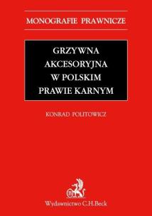 Okładka książki Grzywna akcesoryjna w polskim prawie karnym