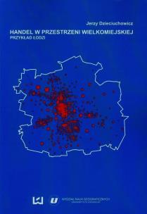 Okładka książki Handel w przestrzeni wielkomiejskiej