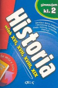 Okładka książki Historia 2 Wiek XVI  XVII  XVIII  XIX