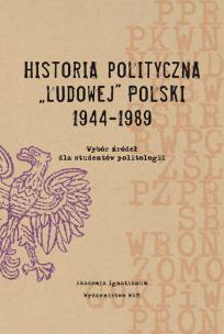 Okładka książki Historia polityczna Ludowej Polski 1944-1989
