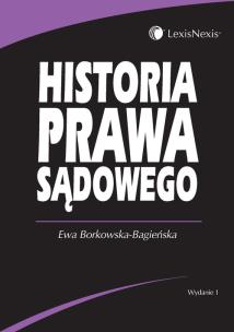 Okładka książki Historia prawa sądowego