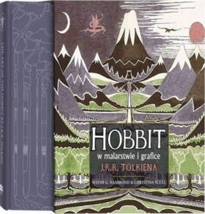 Okładka książki Hobbit w malarstwie i grafice Tolkiena