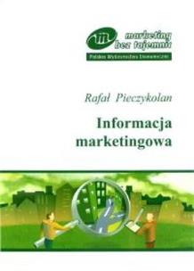 Okładka książki Informacja marketingowa
