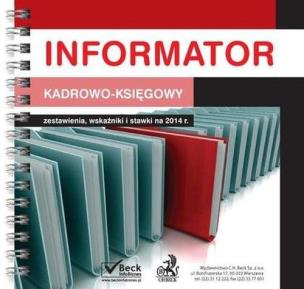Opakowanie Informator kadrowo-księgowy 2014