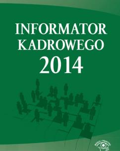 Okładka książki Informator kadrowy 2014
