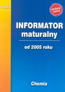 Opakowanie Informator maturalny Chemia