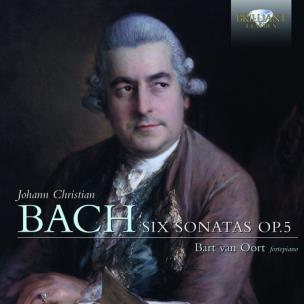 Okładka książki J. C. BACH: SIX SONATAS OP. 5
