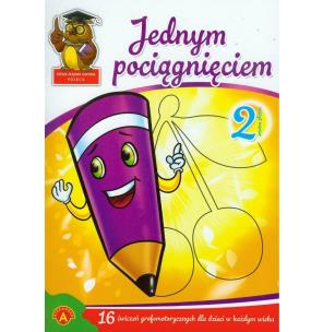 Okładka książki Jednym pociągnięciem 2 ALEX