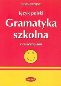 Okładka książki Język polski Gramatyka szkolna z ćwiczeniami