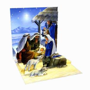 Opakowanie Kartki 3D Holy Child