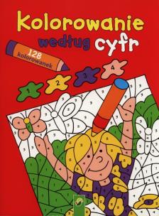 Opakowanie Kolorowanie według cyfr czerwona