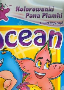Okładka książki Kolorowanki Pana Plamki - Ocean ALEX