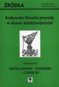 Opakowanie Krakowska filozofia przyrody w okresie międzywojennym Tom 2