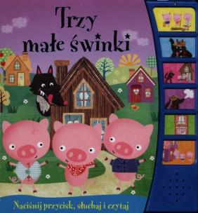 Okładka książki Książeczka dźwiękowa - Trzy małe świnki